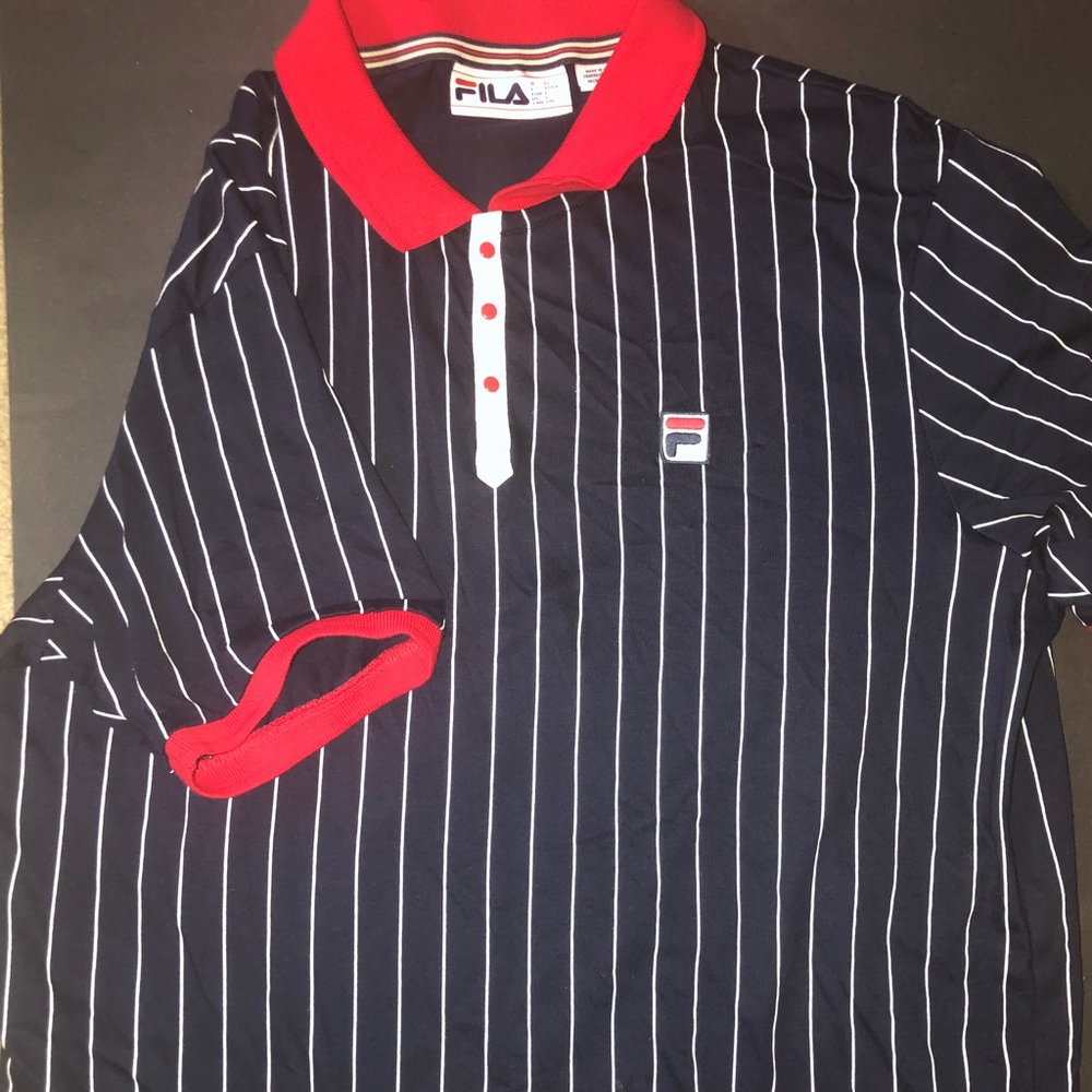 Fila baseball collar shirt